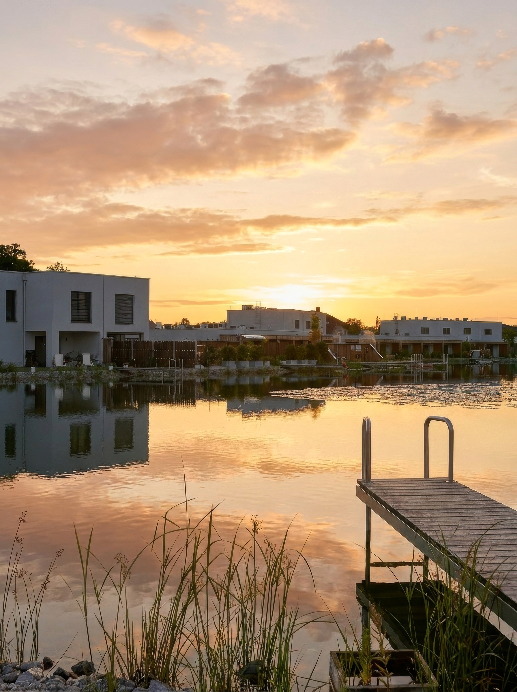 Abendstimmung am Sonnenweiher