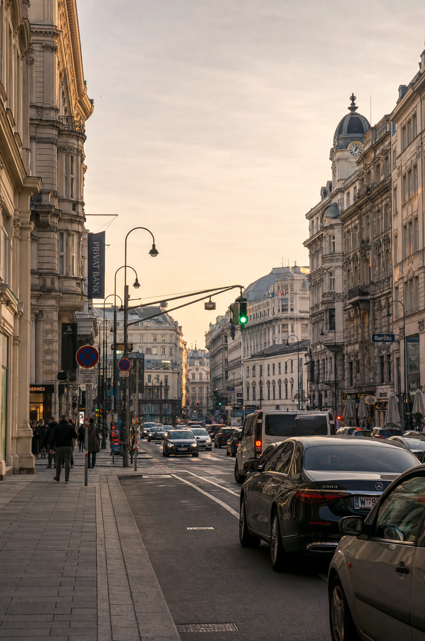 Wien, Innenstadt am Abend